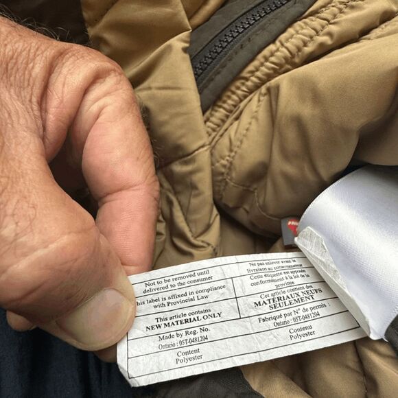 Filson Men's Primaloft Long Sleeve Lined Quilted Pack Jacket Dark‎ Green Medium - Picture 10 of 15